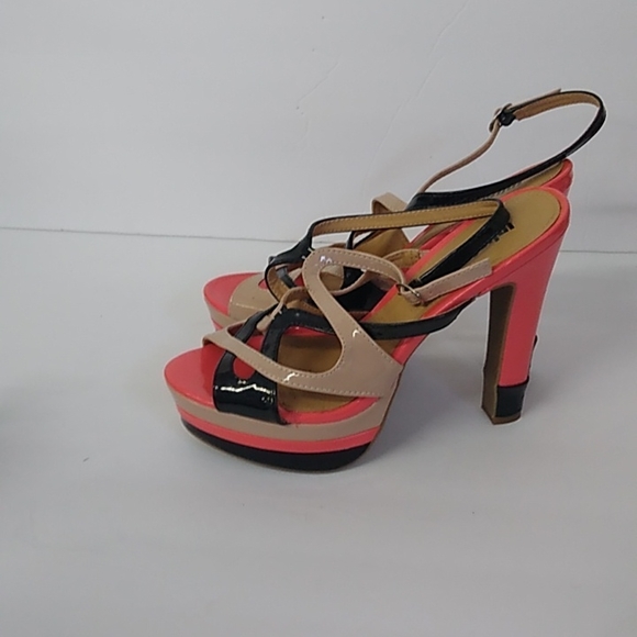 Unlisted Strappy peach silhouettes open toe - Picture 2 of 4